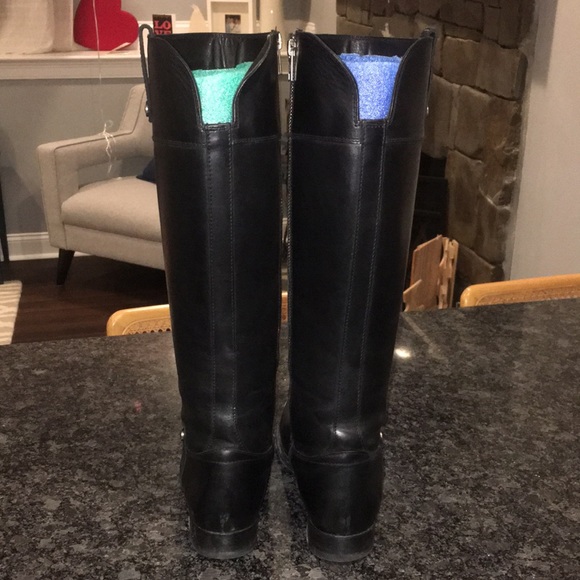 Black Frye Riding Boots - Picture 2 of 7